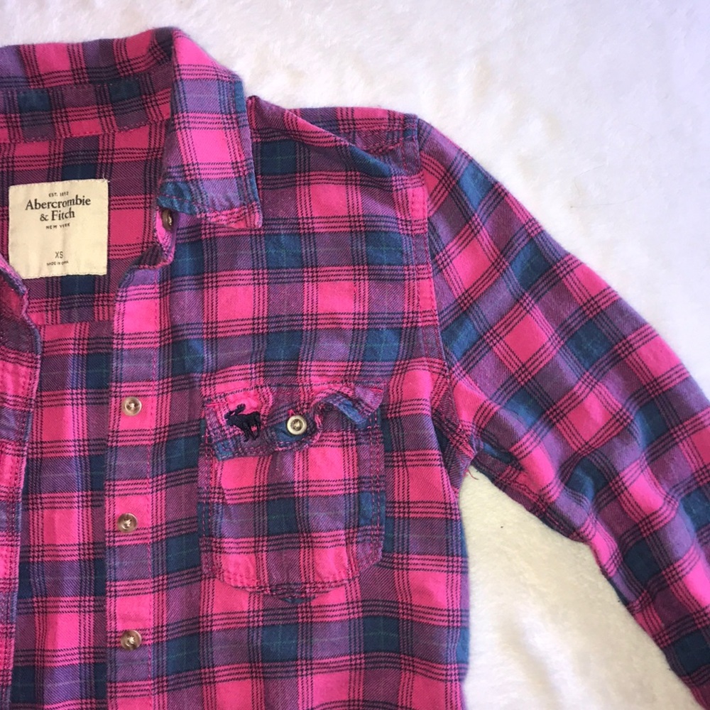 Abercrombie & Fitch Plaid Flannel
